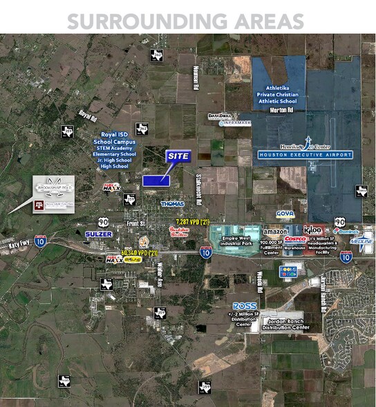 More Photos Of FM 362 & Stella Rd, Brookshire Land For Sale