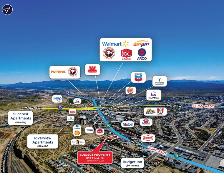 More Photos Of 1133 E Main St, Barstow Freestanding For Sale