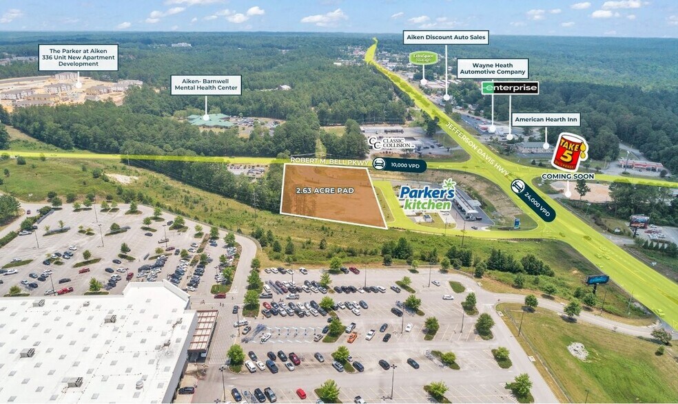 More Photos Of 140 Jefferson Davis Hwy, Aiken Land For Sale