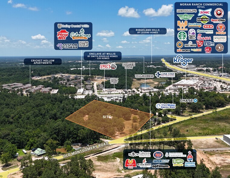 More Photos Of 12121 Old Montgomery Rd, Willis Land For Sale