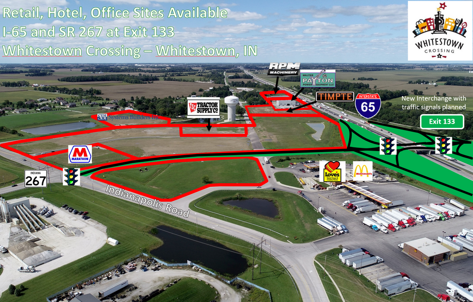 Primary Photo Of 4155 S Indianapolis Rd, Whitestown Land For Sale