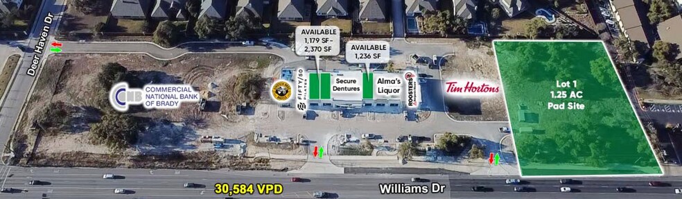 More Photos Of 3900 Williams Dr, Georgetown Storefront For Lease