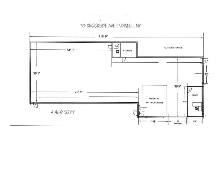 More Photos Of 33 N Brookside Ave, Endicott Warehouse For Sale