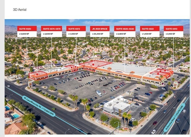 More Photos Of 4854 W Lone Mountain Rd, Las Vegas Storefront For Lease