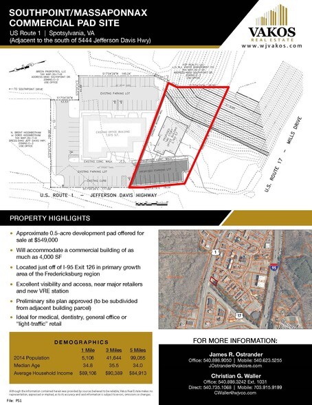 More Photos Of 5448 Patriot Hwy, Fredericksburg Land For Sale