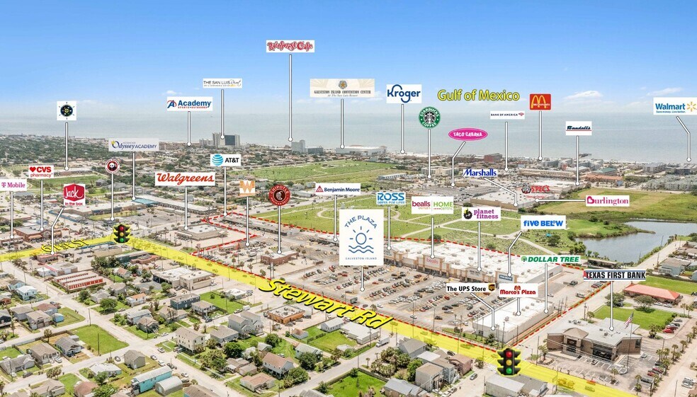 More Photos Of 6303-6327 Stewart Rd, Galveston Unknown For Lease