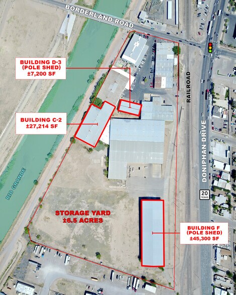 More Photos Of 110 W Borderland Rd, El Paso Warehouse For Lease