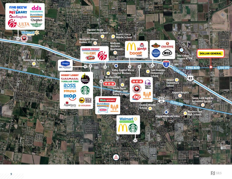 More Photos Of 900 N. International, Weslaco Freestanding For Sale