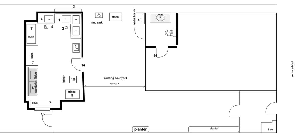 More Photos Of 11128 Ventura Blvd, Studio City Storefront Retail Residential For Lease