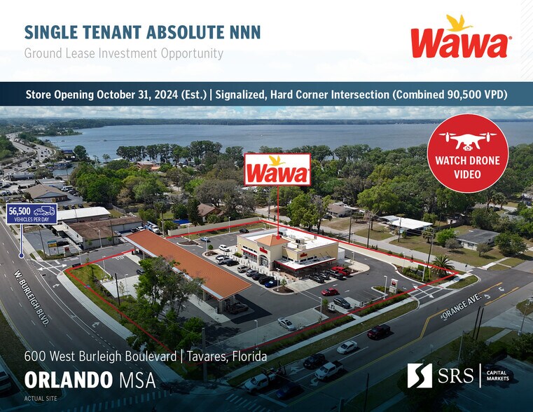 Primary Photo Of 600 W Burleigh Blvd, Tavares Convenience Store For Sale