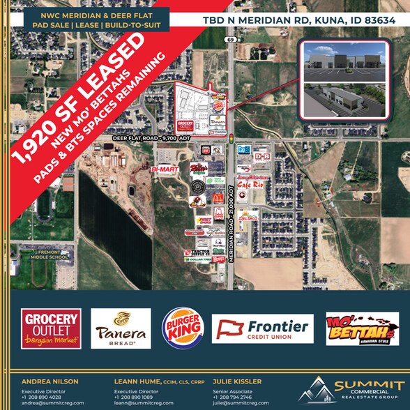 More Photos Of 1522 E Deer Flat Rd, Kuna Restaurant For Lease