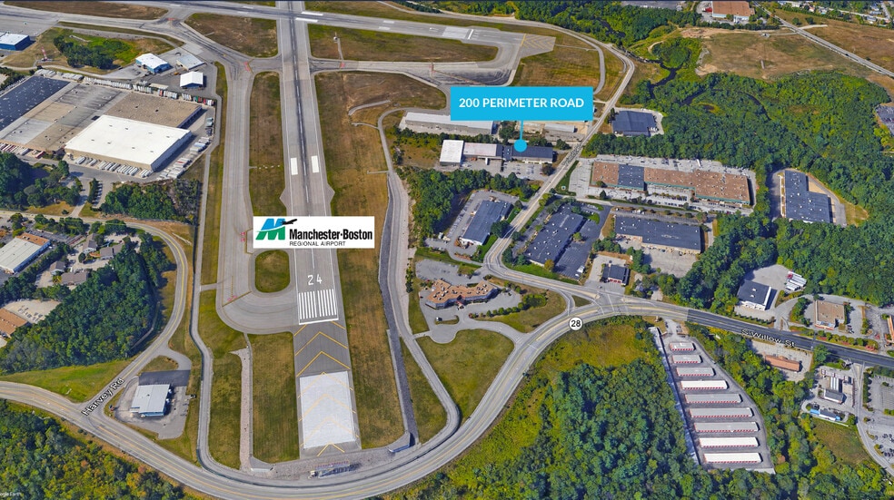 Primary Photo Of 200 Perimeter Rd, Manchester Airplane Hangar For Lease