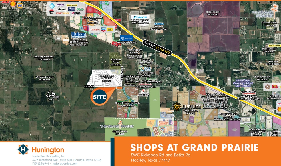 Primary Photo Of Kickapoo Rd @ Betka Rd, Hockley Land For Sale