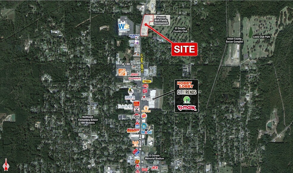 More Photos Of N West, El Dorado Land For Lease