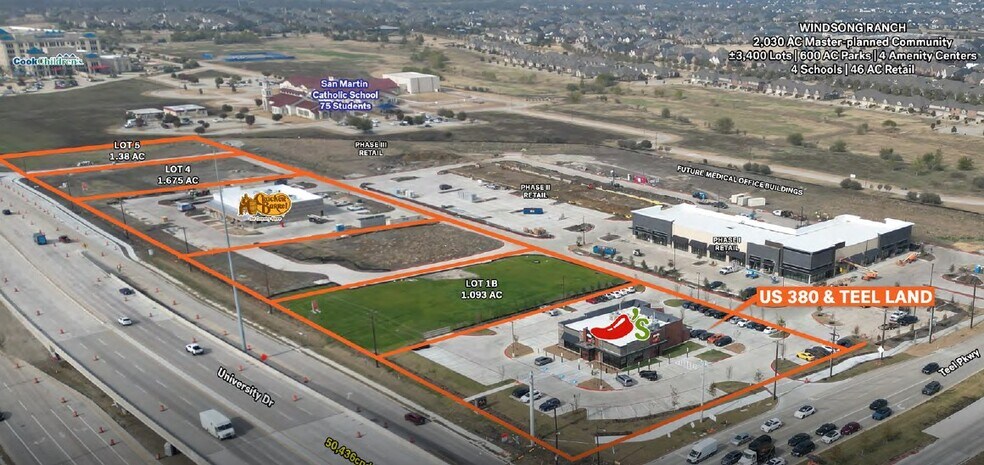 Primary Photo Of US Highway 380 & Teel Land, Frisco Land For Sale