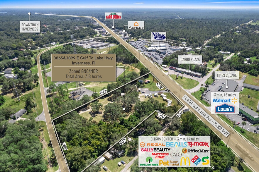 More Photos Of 3865 E Gulf To Lake Hwy, Inverness Land For Sale