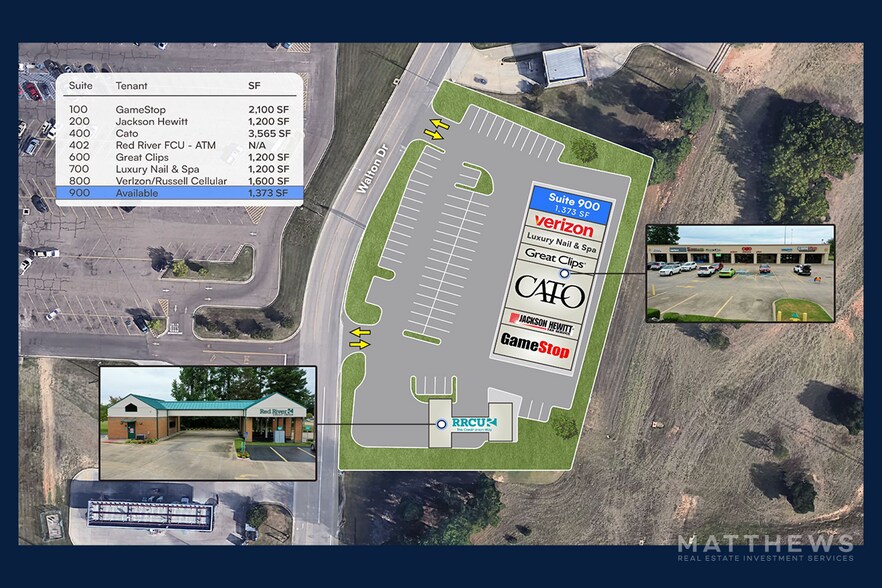 More Photos Of 404 Walton Dr, Texarkana Storefront For Lease