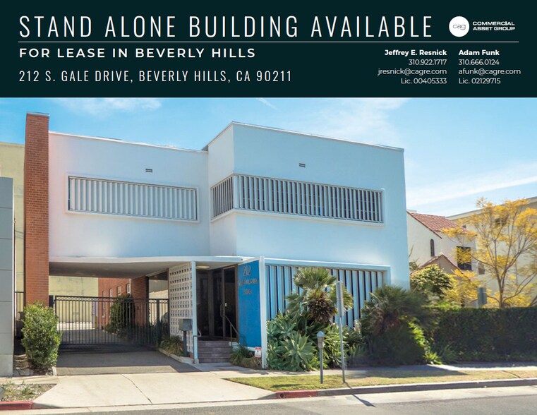 Primary Photo Of 212 S Gale Dr, Beverly Hills Office For Lease