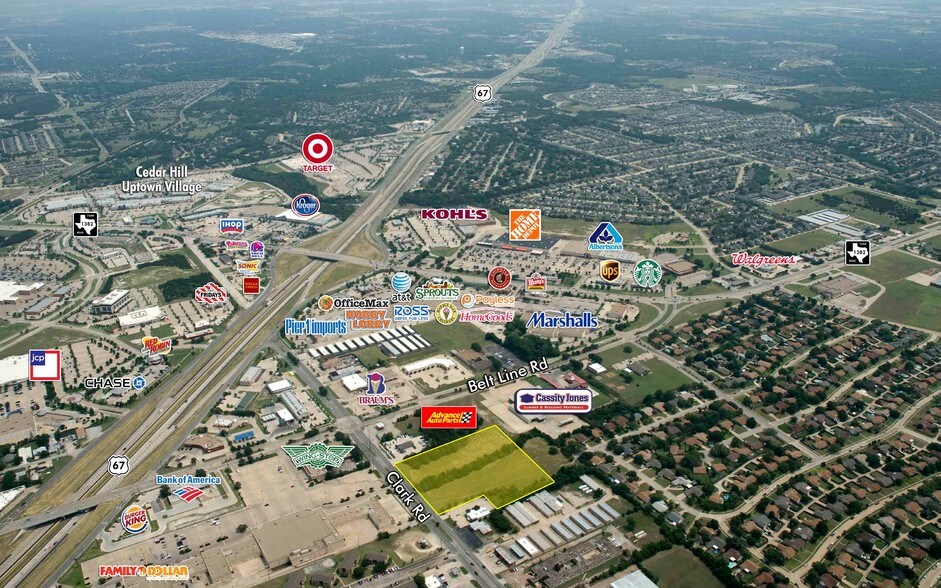 3 S Clark Rd, Cedar Hill, TX 75104 Land For Sale