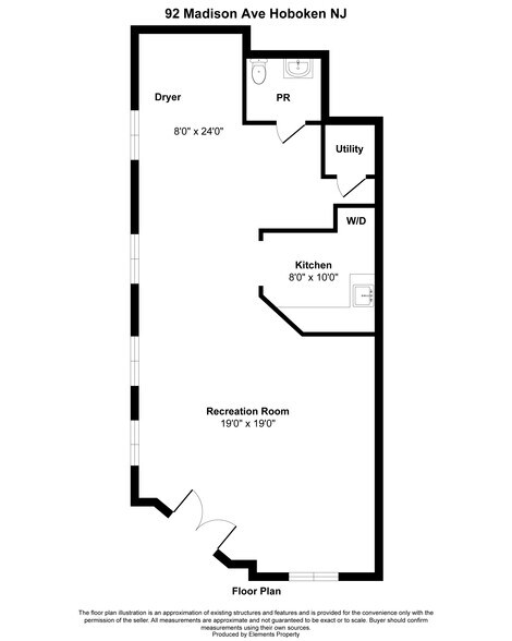 More Photos Of 92 Madison St, Hoboken Storefront Retail Residential For Sale