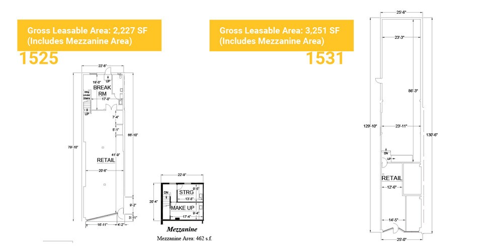 More Photos Of 1525-1531 Locust St, Walnut Creek Storefront For Lease