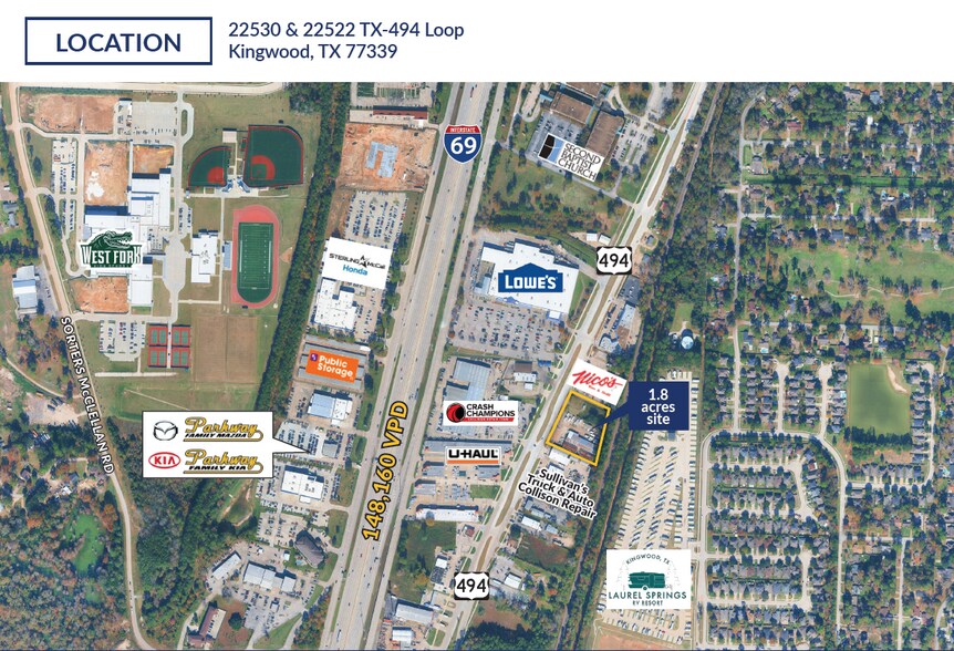 More Photos Of 22530 TX-494 loop, Kingwood Land For Sale