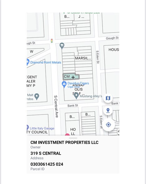 More Photos Of 319 S Central Ave, Baltimore Storefront Retail Residential For Sale