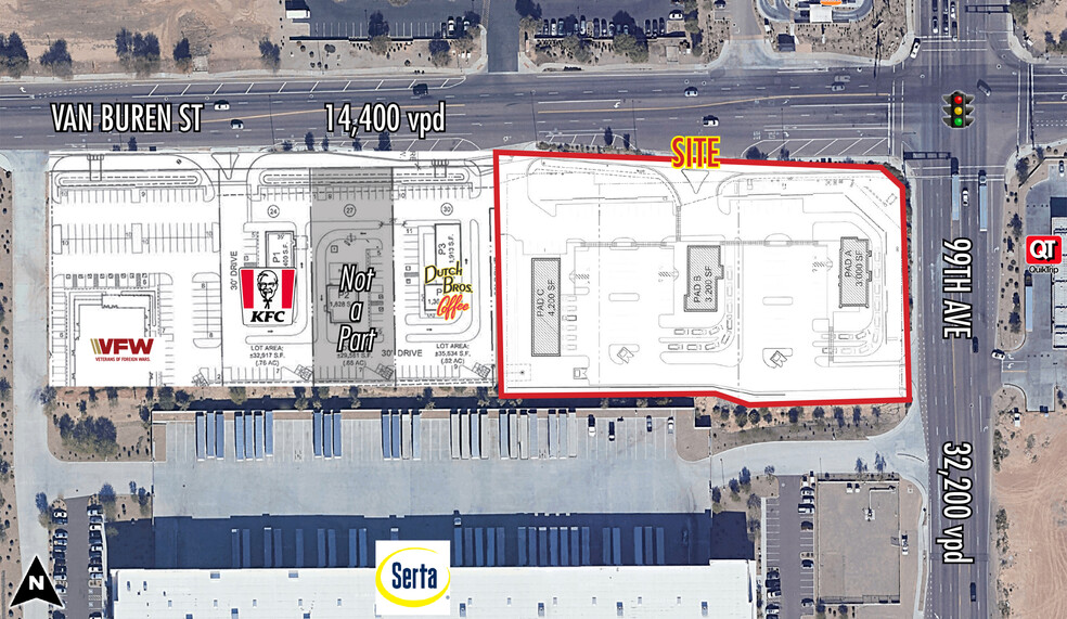 Primary Photo Of SWC 99th & Van Buren St ave, Tolleson Land For Sale