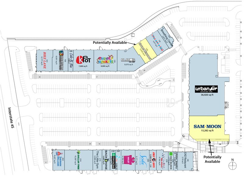 More Photos Of 17937-17945 I-45 S, Shenandoah Unknown For Lease