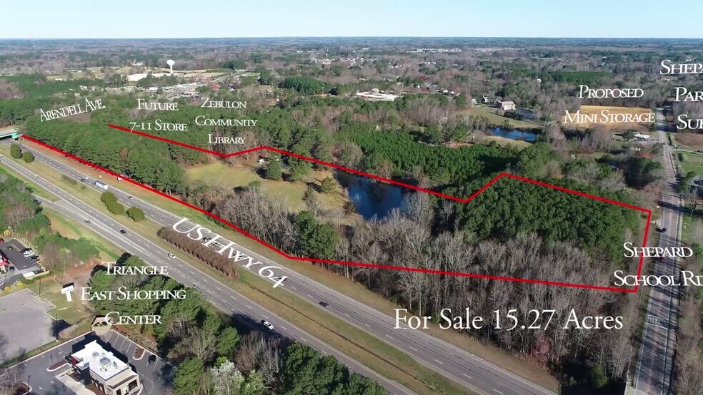 Primary Photo Of FUTURE JONES STREET EXTENSION, Zebulon Land For Sale