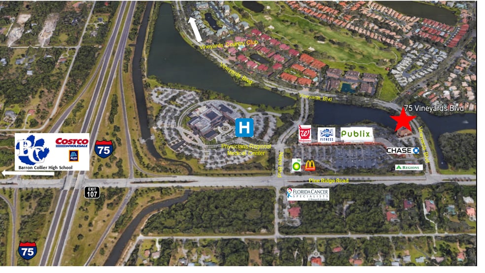 More Photos Of 75 Vineyards Blvd, Naples Office For Lease