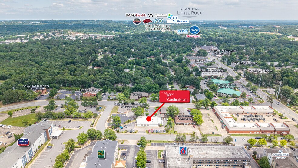 More Photos Of 215 Markham Center Dr, Little Rock Office For Sale