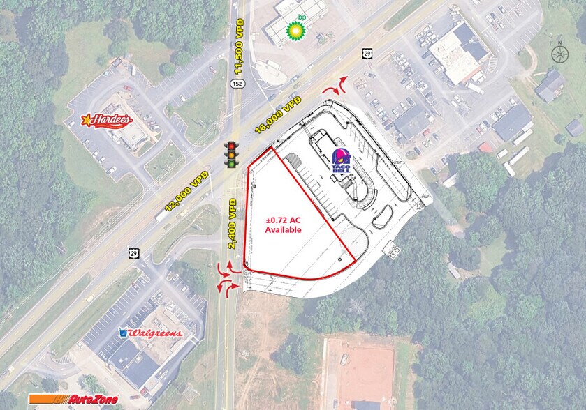 More Photos Of Hwy 29 & Lentz Rd, China Grove Land For Lease