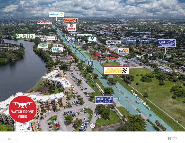 More Photos Of 6390 W Oakland Park Blvd, Fort Lauderdale Freestanding For Sale