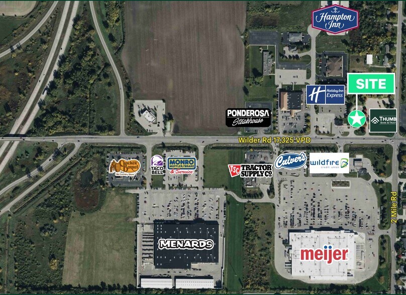 More Photos Of 2963 E Wilder Rd, Bay City Land For Lease