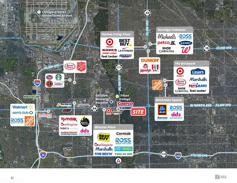 More Photos Of 200 W North Ave, Melrose Park Freestanding For Sale