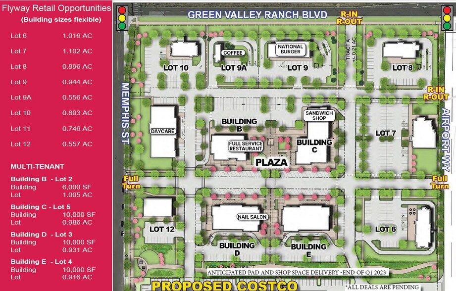 More Photos Of Swq Of Green Valley Ranch & Pena @ Airport Way, Denver General Retail For Lease