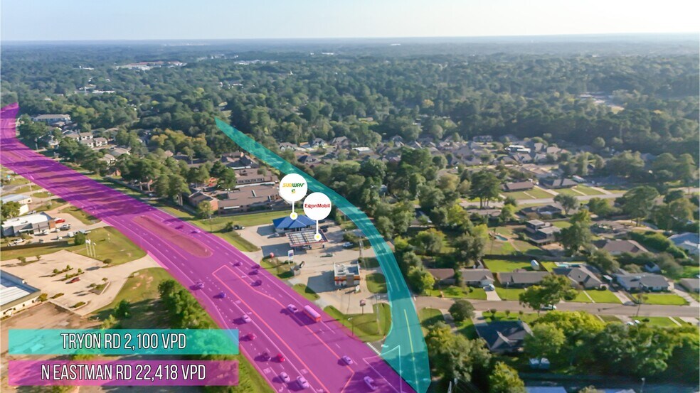 Primary Photo Of 2101 N Eastman Rd, Longview Fast Food For Sale