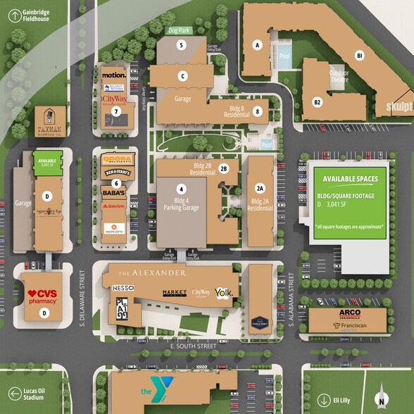 More Photos Of 229 S Delaware St, Indianapolis Unknown For Lease