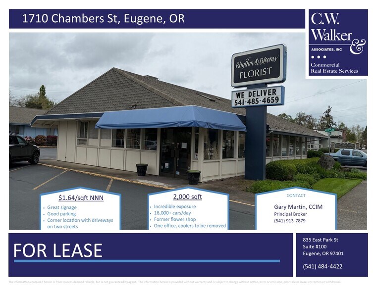 Primary Photo Of 1710 Chambers St, Eugene Freestanding For Lease