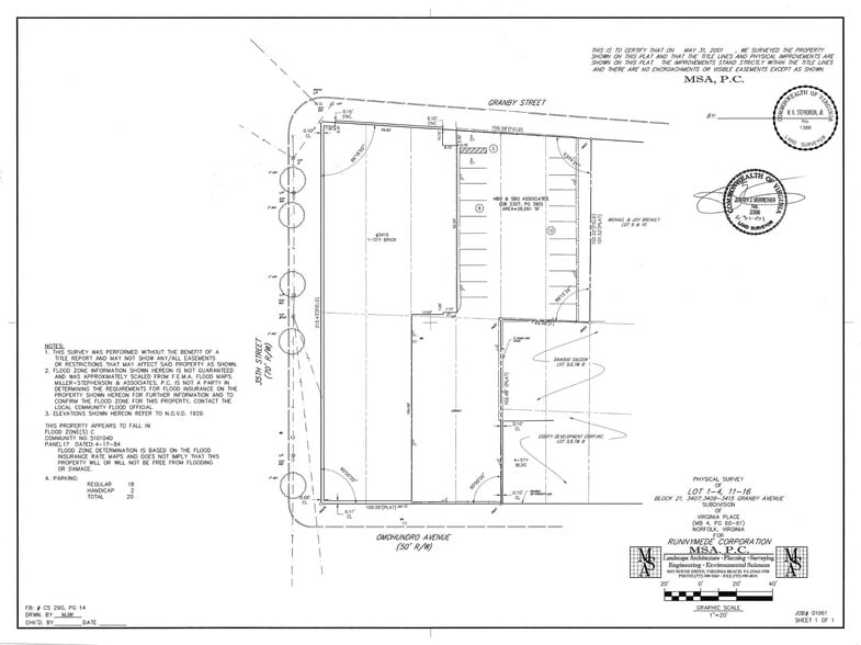 More Photos Of 3415 Granby St, Norfolk Storefront Retail Office For Lease