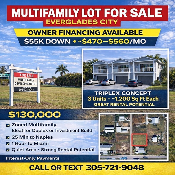 Primary Photo Of 504 Buckner N ave, Everglades City Land For Sale