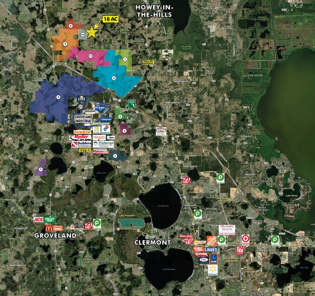 More Photos Of Dewey Robbins Rd @ Brandi Kala Ln, Howey-in-the-Hills Land For Sale