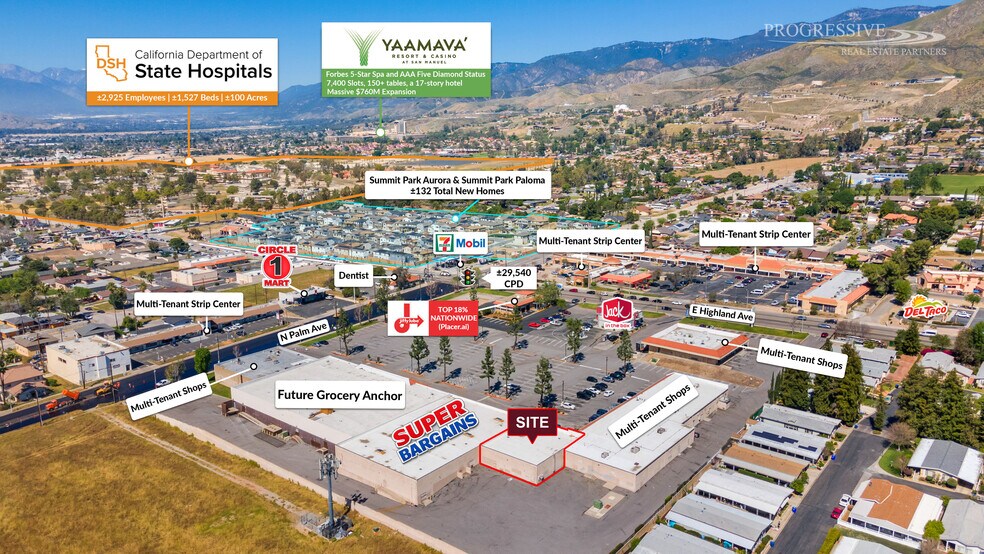 More Photos Of 3667-3669 Highland Ave, Highland General Retail For Sale