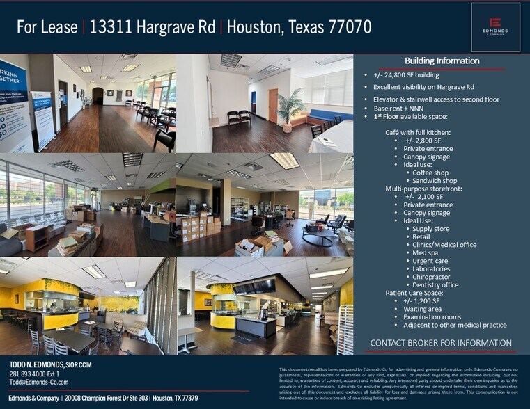 More Photos Of 13311 Hargrave Rd, Houston Storefront Retail Office For Lease