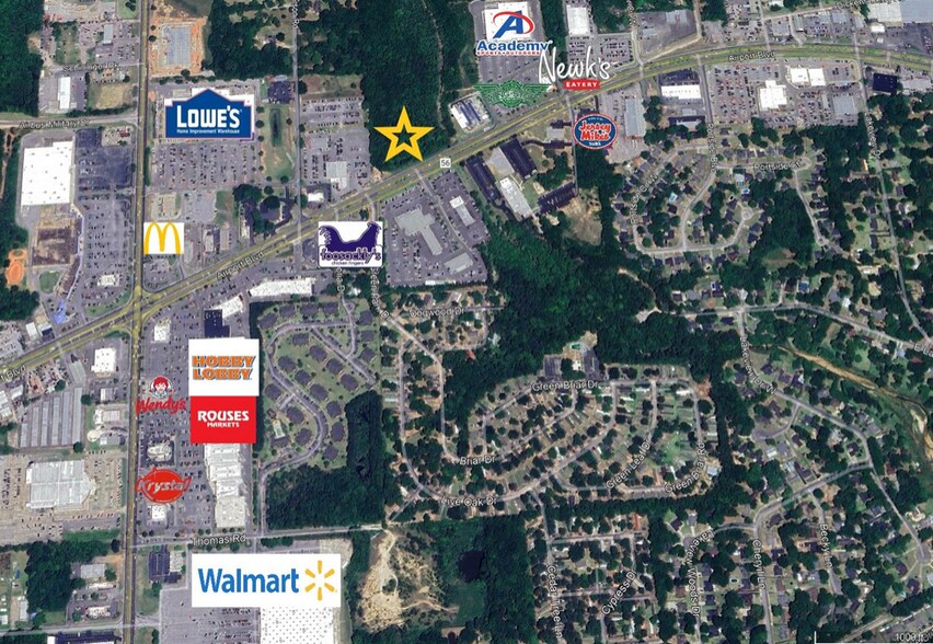 More Photos Of 7550 Airport Blvd, Mobile Land For Sale