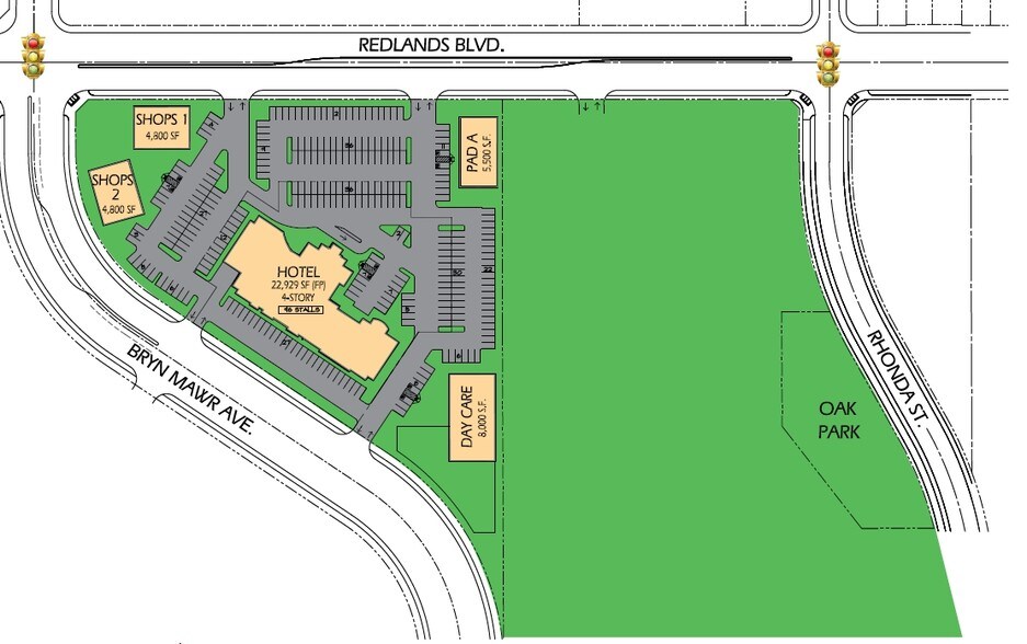 Primary Photo Of Redlands Blvd @ Bryn Mawr, Loma Linda Unknown For Lease