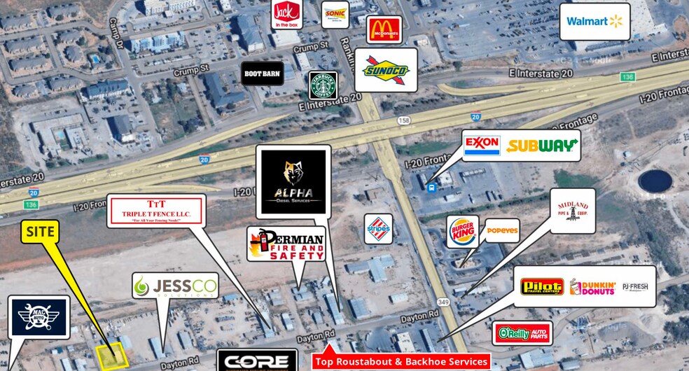 More Photos Of 1304A Dayton Rd, Midland Warehouse For Lease