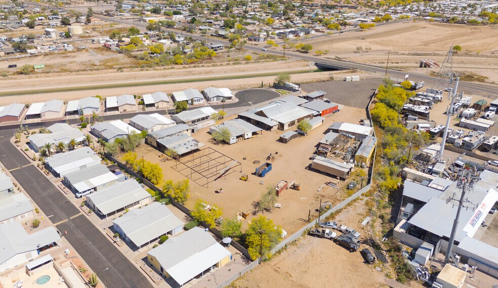 More Photos Of 50 N Crismon Rd, Mesa Contractor Storage Yard For Lease