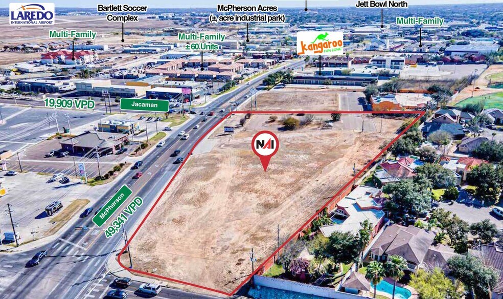 More Photos Of 6600-6602 McPherson Rd, Laredo Land For Sale